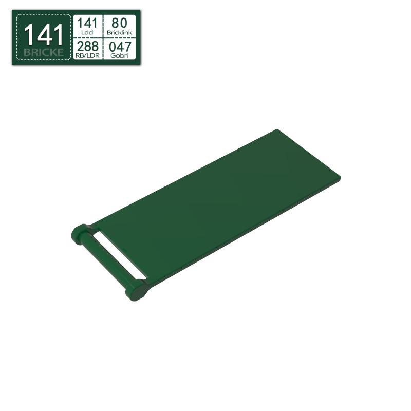 BRICKE 30292/35252/72154 Flag Piece 3x7 Building Block Compatible with LEGO