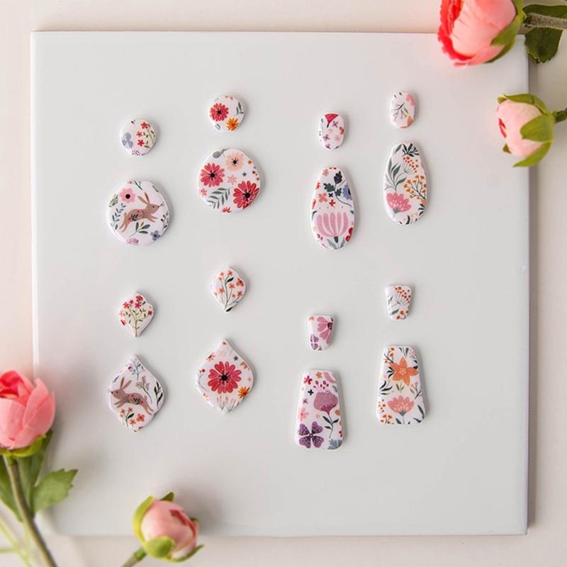 Ton Aquarell Transferpapier DIY Drucken Blume Blatt Papier Keramik Schmuck Ohrringe Keramik Druckwerkzeug Handgefertigt