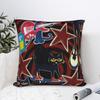 Pete The Cat Cartoon Pillowcase Polyester Cushion Cover Decor  Throw Pillow Case Cover Home Square 45*45cm