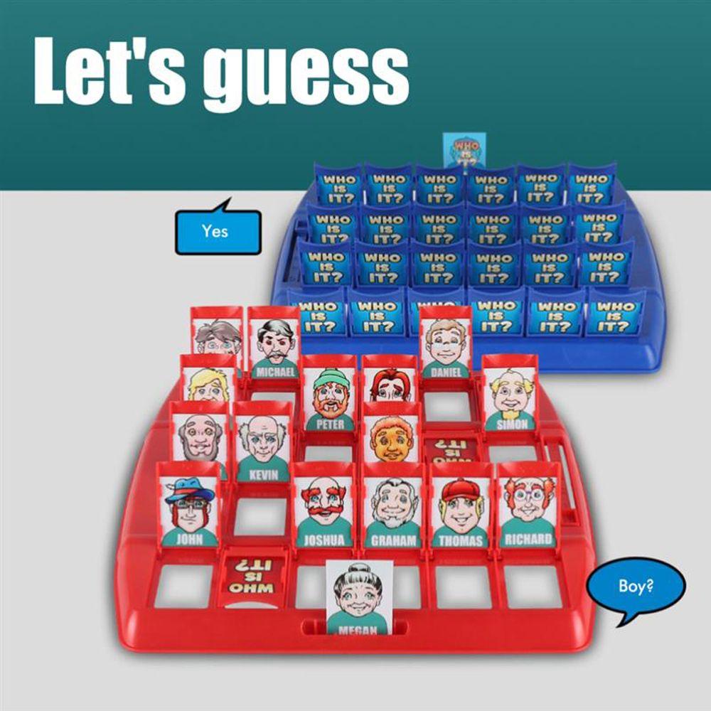 Interactieve vrijetijdsbesteding voor ouder en kind Gezinseducatie Spellen Puzzels Speelgoed Cadeau Wie Ben Jij Bordspel