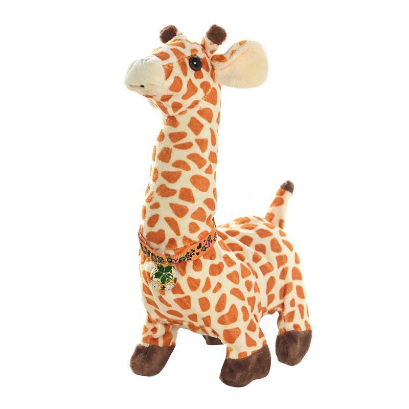 Electronic Giraffe Toy With Touch Sensors For Sensory Development And Parentchild Play