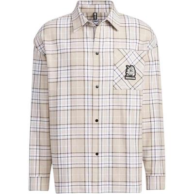 Neo Casual Button-Down Collar Long Sleeve Shirt Men Tops IK5156