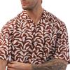 Boss Mens Lello Leaf Print Shirt