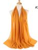 70*180cm bubble chiffon muslim headscarf for women solid color hijab scarf shawls and wraps hijab femme musulman kopftuch