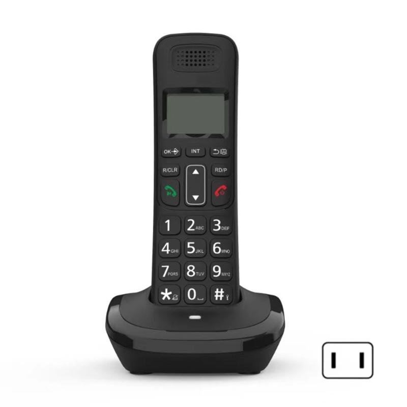 Wireless Communication Handheld Telephone with Large Screen Display and Backlit Keypad for Easy Operations
