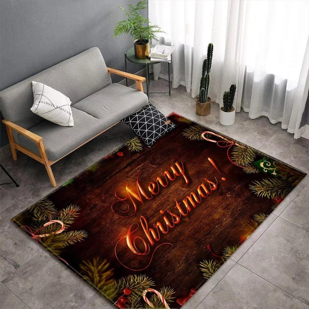 Christmas Red Truck Cardinals Carpet for Living Room Home Decor Sofa Table Large Area Rugs Bedroom Bedside Floor Mat