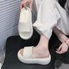 Fashion Summer Thick Bottom Eva Slippers Women Comfortable Non Slip Platform Sandals Woman 2025 Soft Sole Cloud Slides Shoes Female