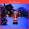Festive 1.5m Inflatable Santa Claus Air Model Christmas Decoration Prop For Party Venue