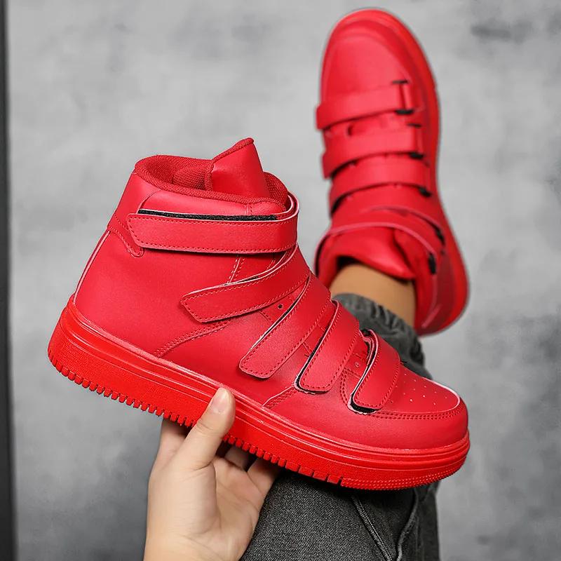 

Мужские дышащие высокие кеды для скейтборда, повседневная нескользящая спортивная обувь, женские кроссовки на платформе со скрытым увеличением роста, кожа 39