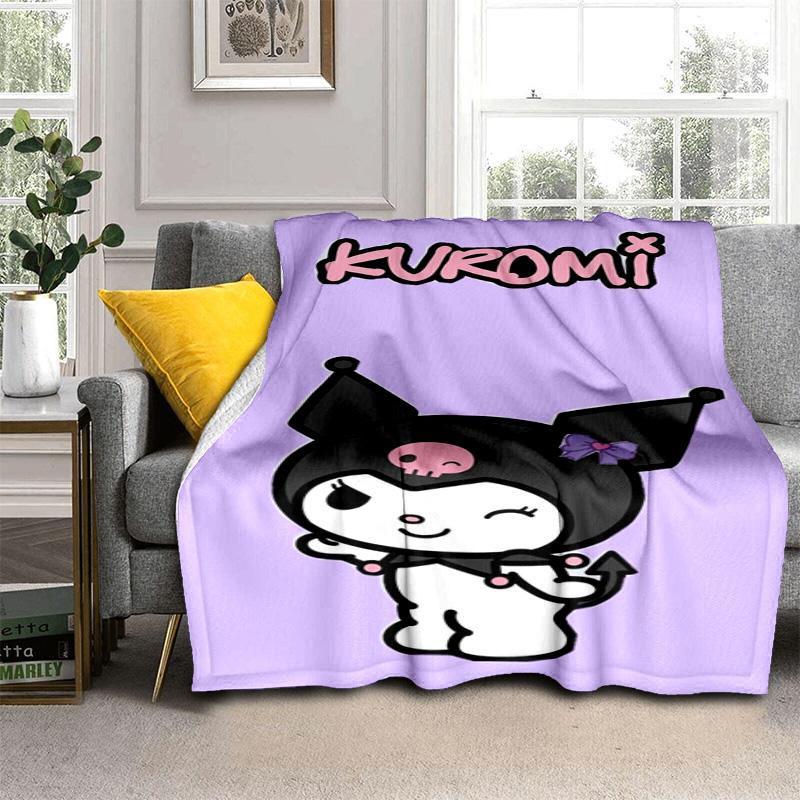 Cute Purple Kuromi Tapestry Blanket Blanket Soft And Comfortable Sheet Nap Blanket Gift