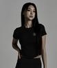 JELEVE Sporty Logo Crop Short Sleeve [Black]