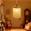 Doll House Ceiling Lamp Model Furniture Model Accessories Teenager Girls for 1:12 Dollhouses Living Room Decorations