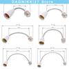 Flexible E27 to E27 LED Lamp Base Bulb Socket Extender Extension Light Holder Converter V27