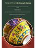 Jingdezhen Ceramic Rice Bowl: High-Foot, Enamel Color, Longevity Design