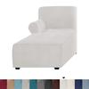 Velvet Chaise Longue Sofa Cover L Shape Stretch Sofa Bed Covers Non Slip Washable Remoavble Couch Slipcovers Furniture Protector