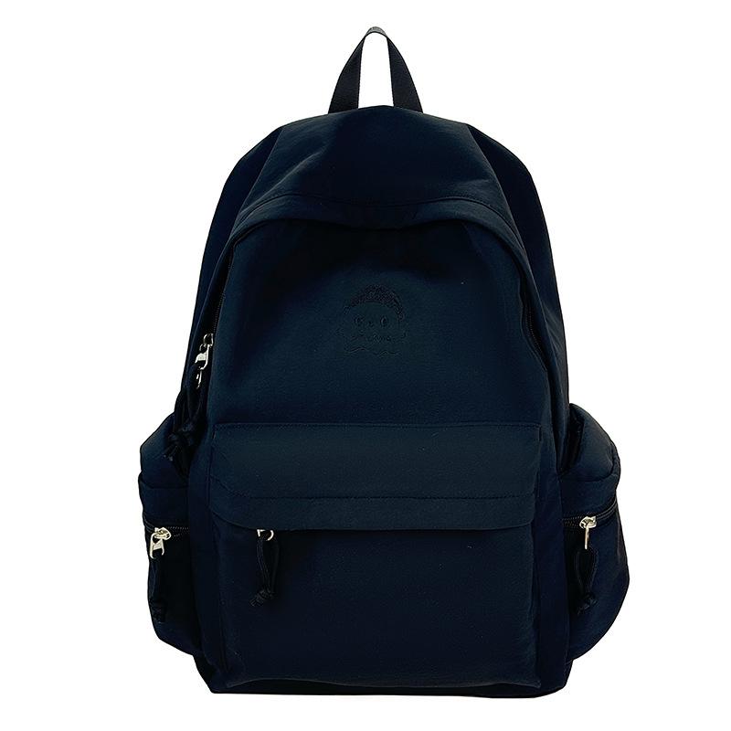 Schoolbag New College Style Large Capacity School Bag Female Middle and High School Students Travel Backpack Lightweight and Simple Niche Backpack