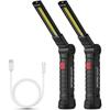 Lampe de travail - A855 - Rechargeable USB - 5 modes - Noir - Antidérapante