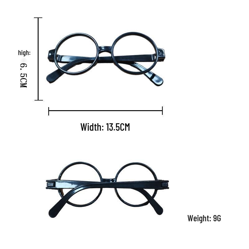 

Festive Headband Eyeglass Frames: Christmas, Halloween, Valentine s Day & Party Glasses with Santa Claus Design One Size