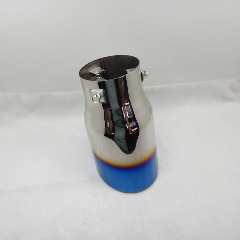 Stainless Steel Semi-Blue Exhaust Tailpipe for Prado, Reiz, Camry, RAV4, S6