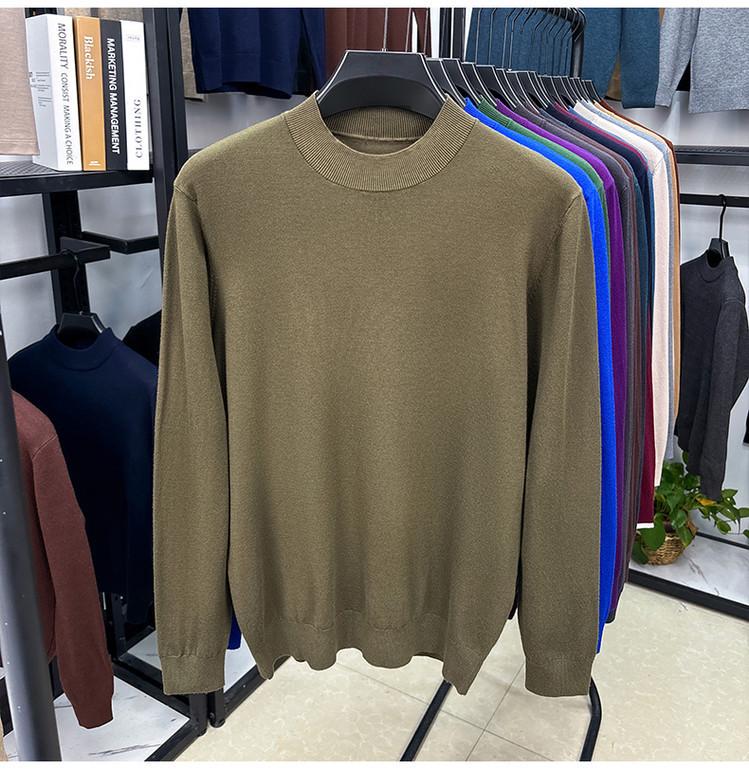 17-Farben Pullover mit halbem Stehkragen - Premium 16-Gauge Imitation Wolle Kaschmir, Selbstbewusst empfohlen