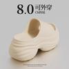 Thick-soled Slippers Women Wear In Summer, Small People Increase Height, Fashionable Muffin Bottom EA Outdoor Non-slip Home Sandals