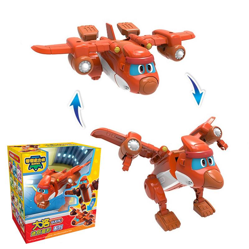 Новейшие ABS Min Деформация Gogo Dino Explorers REX Трансформация Машина Самолет Моторная лодка Кран Gogo Dinosaur Explorers игрушки