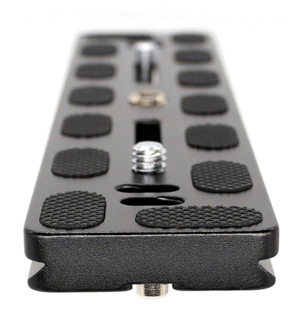 INPON Quick Release with Screw Screw Plate, Arca-Swiss Compatible, 200mm, 21/4" +1/4"-3/8" Adapter.