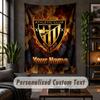 Wall Tapestry Athletic Bilbao FC Print Custom Name Text Wall Hanging Home Decor