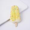 Soft Fake Popsicle Ice Cream Toys With Colorful Sprinkles Reusable For New Year Party Decor Food Model Teaching Aids