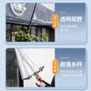 Long-handled straight rod umbrella Automatic transparent umbrella 16-bone ultra-light portable double student children's umbrella