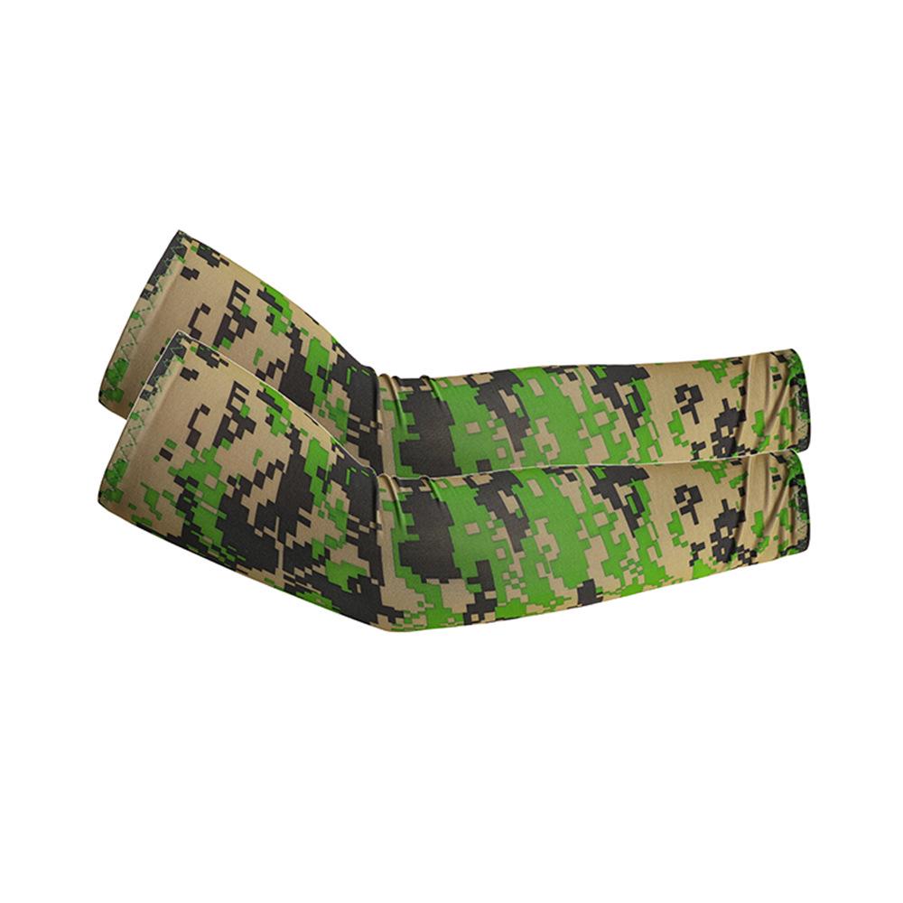 Summer Sunscreen Ice Silk Arm Sleeves: Breathable, UV Protection for Outdoor Cycling and Fishing