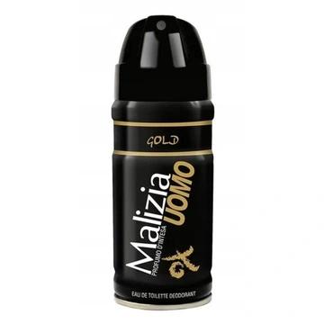 Antyperspirant deodorante spray uomo gold 150ml - malizia