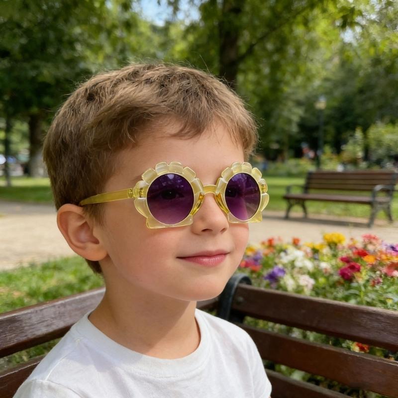 Stylish Sunglasses for Girls Boys Photo Props Travel Hip Hop Sunglasses Oversize Hip Hop Glasses Girls Boys Shades