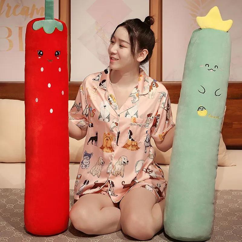 Cute Clip-leg Pillow Girl Long Pillow Sleeping Pillow Independent Liner Removable and Washable Birthday Gift Pillow