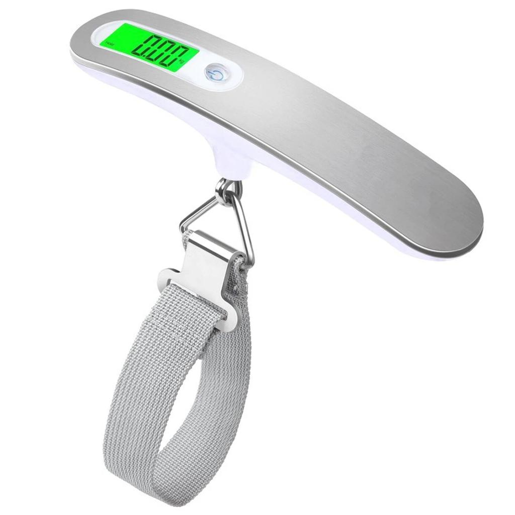 Portable Electronic Hanging Scale & Luggage Weight Scale, Durable, High Accuracy (up to 50kg), Easy to Read with LCD Backlight
