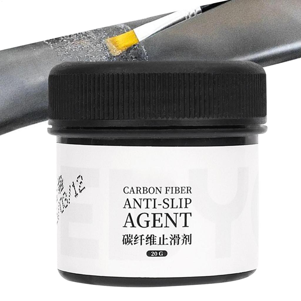 Fahrradfett 20g Kohlefaser Anti-Rutsch-Paste Anti-Rutsch-Reibungsschmiermittel Fahrzubehör für Teile Lenker Vorbau Sattelstütze