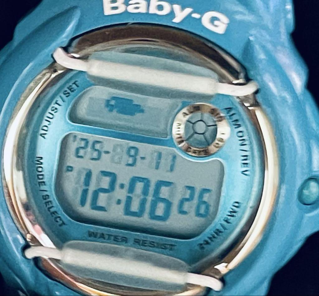 [USED] Working Casio BABY-G BG-169R Women's Blue