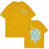T-shirt Stampata Divertente Juice Wrld 999 Unisex Unisex Hip Hop Retrò Maglietta Oversize Larga Manica Corta Harajuku Streetwear Top in Cotone