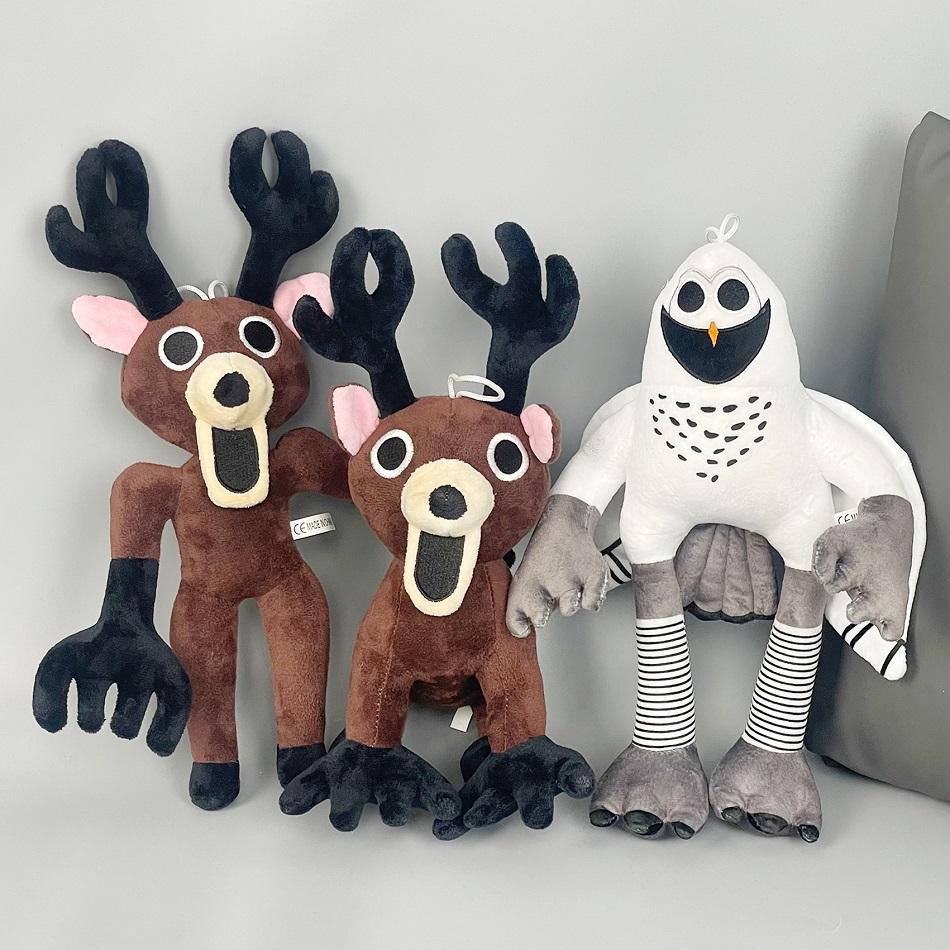 99 Nächte im Wald Hirsch Plüschtiere Film Kuscheltiere Hirsch Spielzeug Fans Geburtstagsgeschenke Spielzeug für Kinder Halloween Geschenk