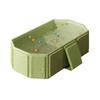 Children's Foldable Bathtub, Portable Shower Tray Large Bathtub