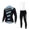 Autumn and Winter Long-sleeved S Cycling Suit, Men's and Women's Breathable Road Mountain Bike Suit