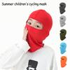 Dziecięca Maska na Twarz Wiosna Lato Kask Balaclava Oddychająca Ochrona Przeciwsłoneczna Chłopcy Dziewczynki Outdoor Bieganie Maska dla Dzieci Nakrycie Głowy