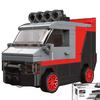 DIY Racing Car Bus Engineering Vehicle Ambulance Pull Back Model Building Blocks Brick Toys Children Boys Compatible With Lego