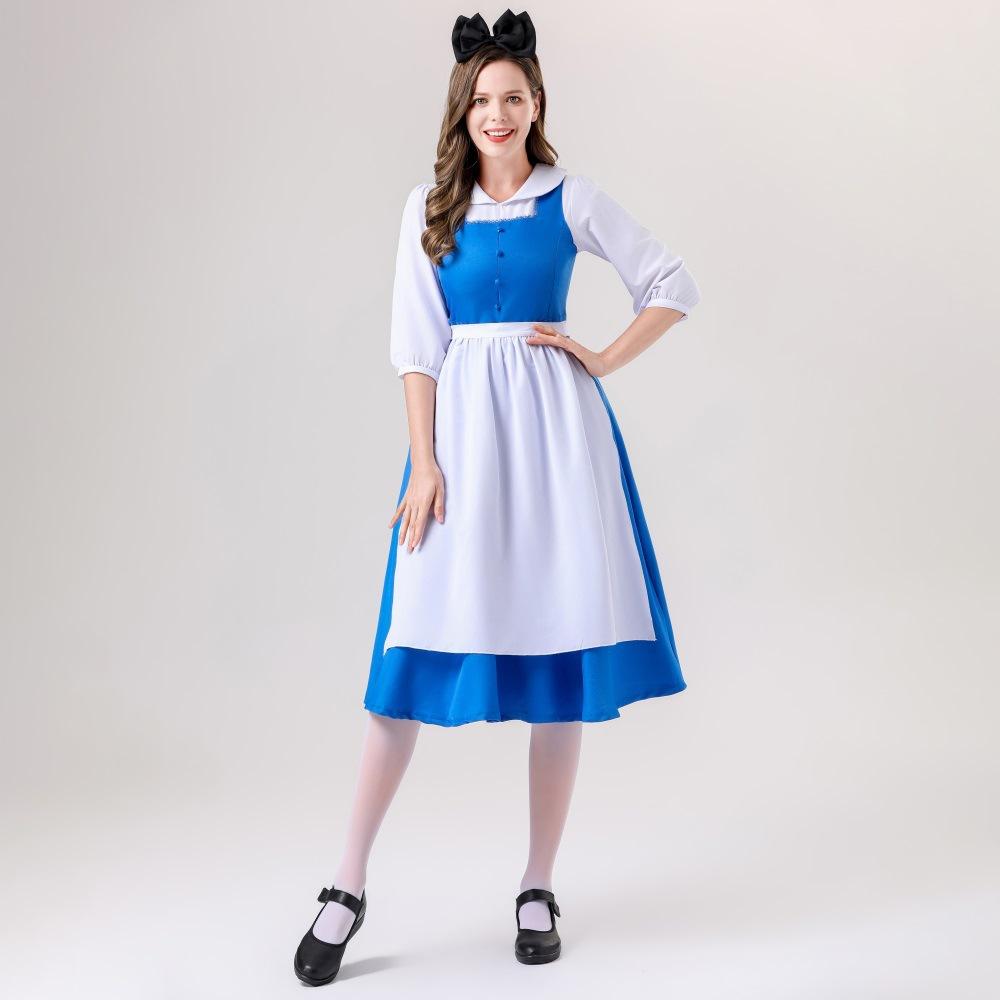Alice In Wonderland Alice Cosplay Costume Women Cartoon Halloween Gifts Party