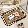 Cartoon Cute Non-Slip Diatom Mud Floor Mat - Quick Dry Water-Absorbent Bathroom & Toilet Door Mat