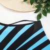 Zebra Print One-Shoulder One-Piece Swimsuit - Slimming Bikini Style
