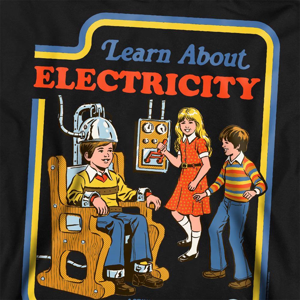 Steven Rhodes Unisex Adult Learn About Electricity Sweatshirt