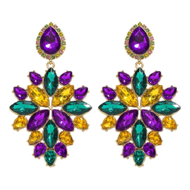 

Elegant Teardrop Shape Ear Jewelry Zinc Alloy Texture Everyday Wear Pendant Earrings Suitable for Multiple Outfit Styles 1