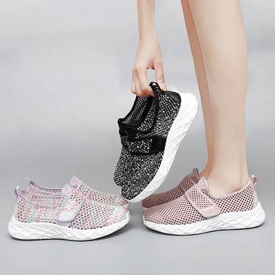 Fashion 2024 Lightweight Casual Shoes Soft Sole Women Shoes Sneakers Mesh Breathable Slip-On Loafers Big Size 35-42