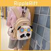 Kids Panda Backpack For School With Lightweight Nylon And Cute Animal Design For Preschool Children